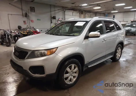 2013 Kia Sorento Lx V6 from USA, damaged, VIN 5XYKTDA28DG356848